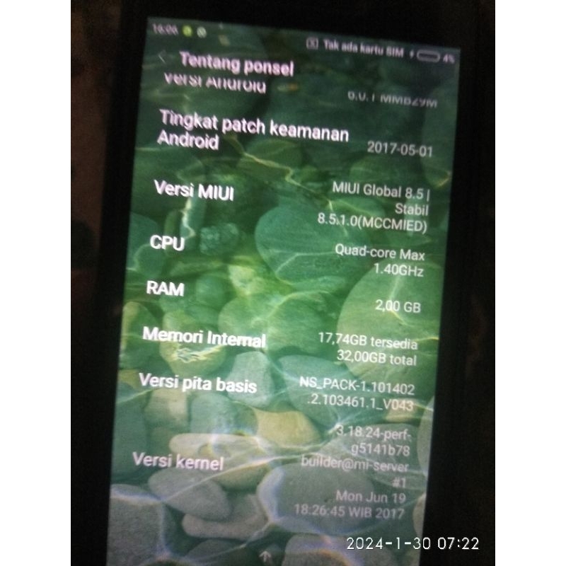 MESIN REDMI4A 2/32 NORMAL