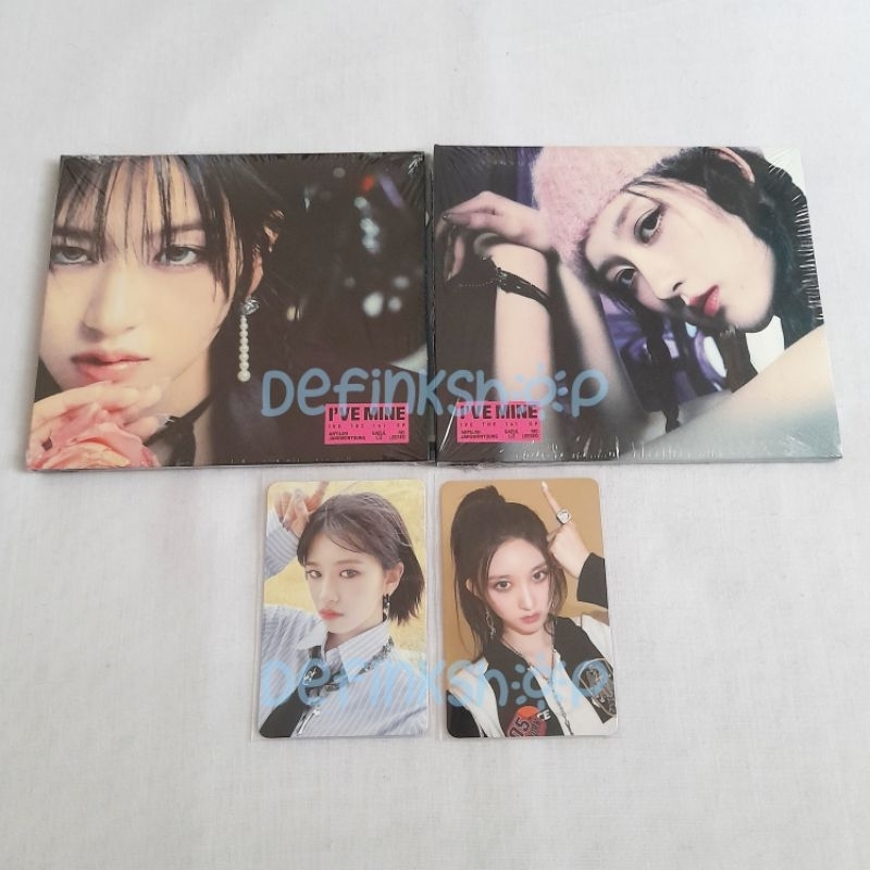 [READY STOCK] 1st EP Album IVE - I've Mine Digipack Digi ver Sealed + POB Web Starship Square SSQ Ei