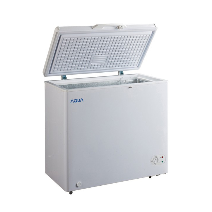 AQUA CHEST FREEZER AQF-160W FREEZER BOX 160 LITER AQF 160 (W)