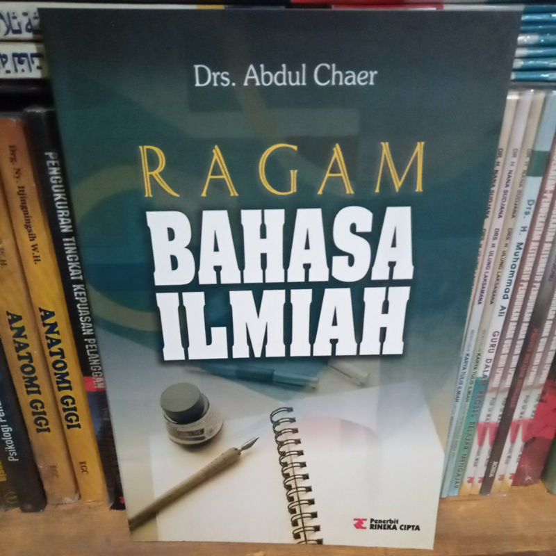 

BUKU RAGAM BAHASA ILMIAH Drs.Abdul chaer