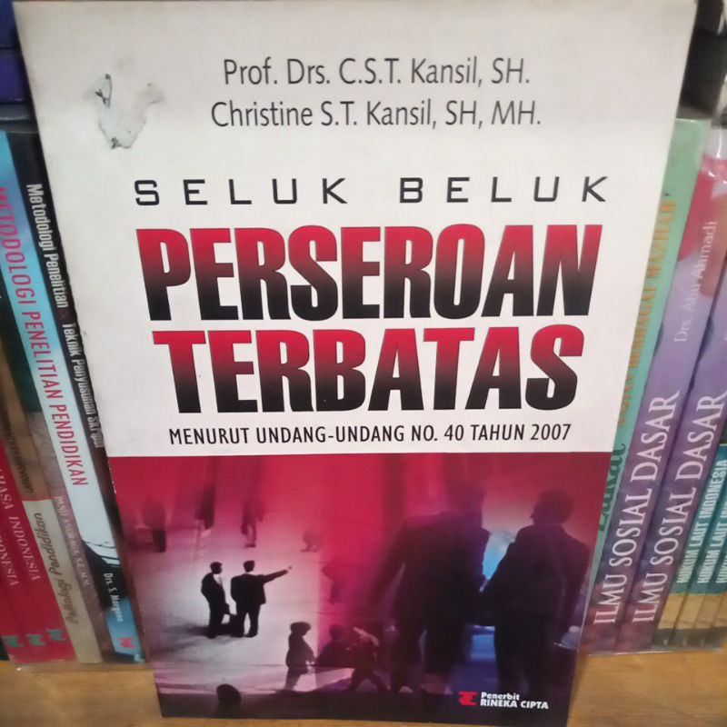 

buku seluk beluk PERSEROAN TERBATAS