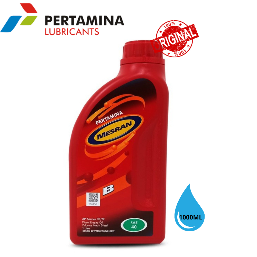 Oli Mesran B40 1L / Oli Diesel Mesran Pertamina Original