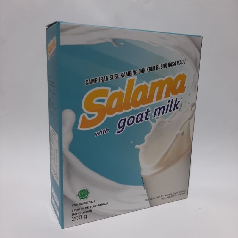 

Susu Salama Goatmilk susu kambing rasa Madu