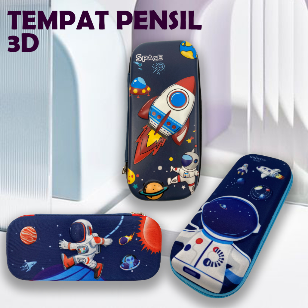 

Tempat Pensil Anak Karakter 3D Timbul / Kotak Pensil Anak Sekolah 023-8