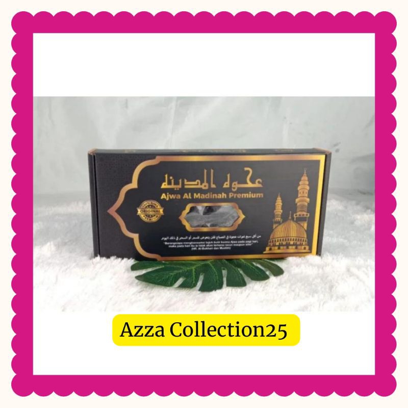 

KURMA AJWA AL MADINAH 500 Gram Box/KURMA NABI Original