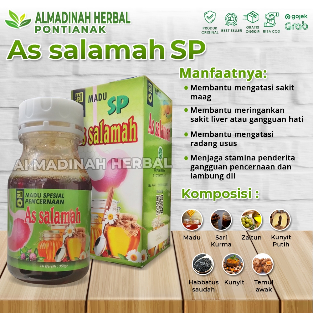 

Madu Assalamah Pencernaan spesial Obat Maag atasi Asam Lambung