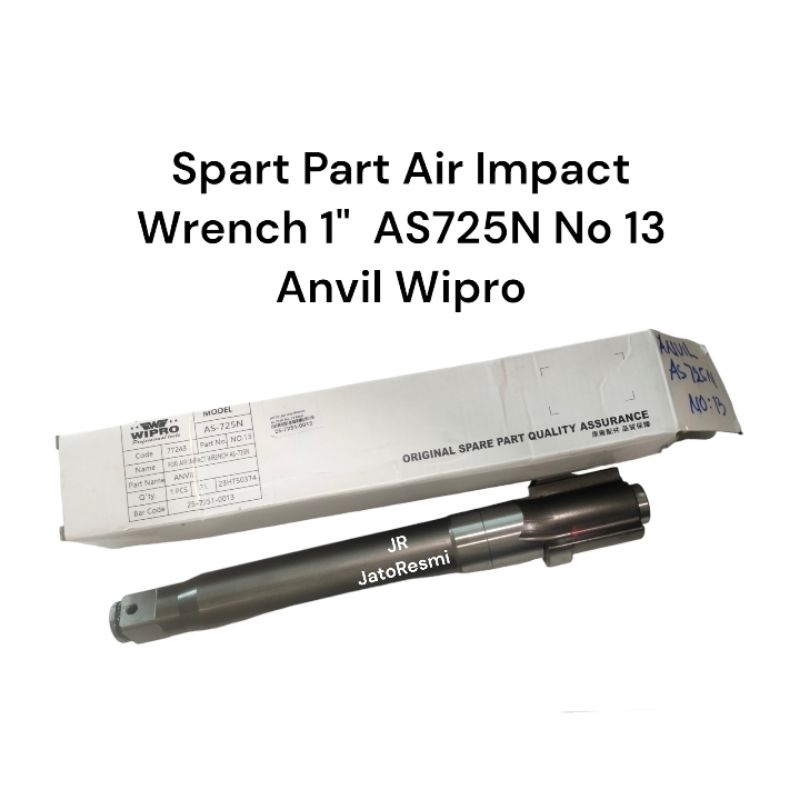 Spart Part Air Impact Wrench 1" AS 725N No 13 Anvil Wipro