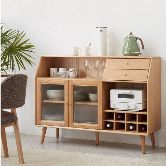 lemari dapur minimalis jati solid / bufet dapur minimalis / lemari jati minimalis dapur