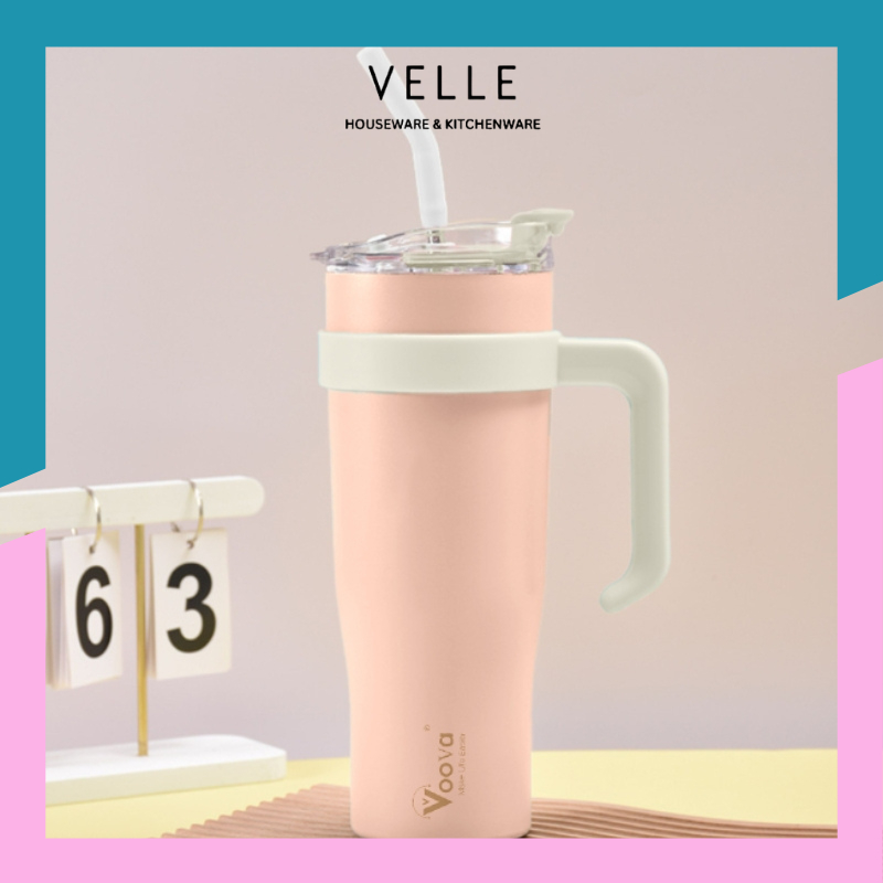VELLE Tumbler Stainless Steel 1,2 Liter/Botol Minum Stainless Steel/304 Gelas Stainless Steel