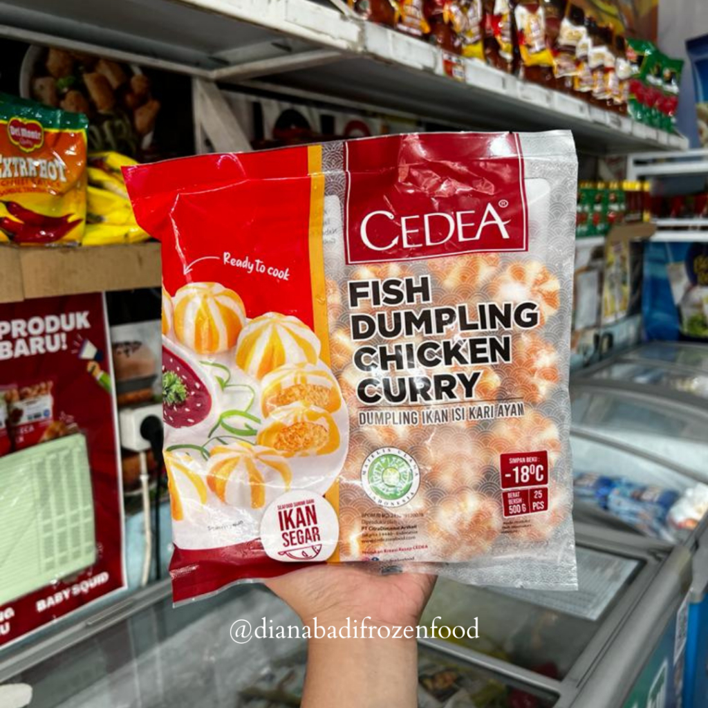 

CEDEA Fish Dumpling Chicken Curry Dumpling Ikan Isi Kari Ayam 500gr