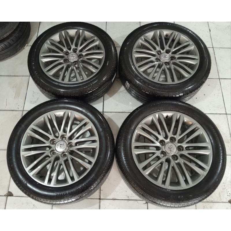 Velg pelek variasi mobil Second replika camry R 17 inova alphard velfire zenix