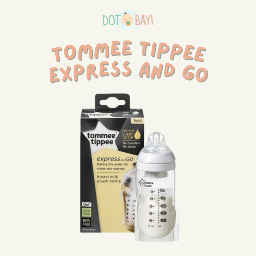 SALE - Tommee Tippee Express and Go Botol Susu Kantong ASI