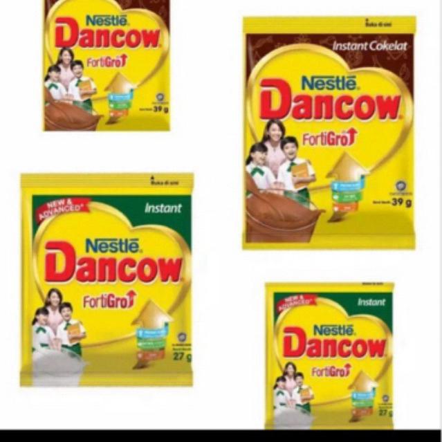 

Dancow instant dan coklat sachet 39g