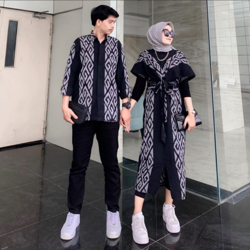 BAJU KAIN TENUN  Baju couple / baju / baju kain tenun asli / baju keren / baju viral