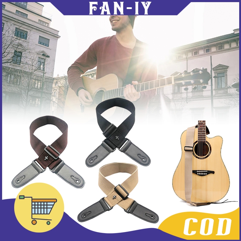 Strap Gitar Adjustable Strap Gitar Listrik Strap Gitar Elektrik Strap Gitar Bass Strap Gitar Polos