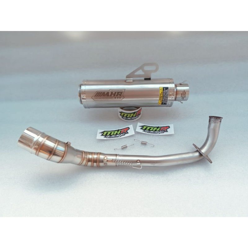 Knalpot MHR RACING FULLSET VARIO AEROX BEAT NMAX MIO PCX ADV SCOPY DLL