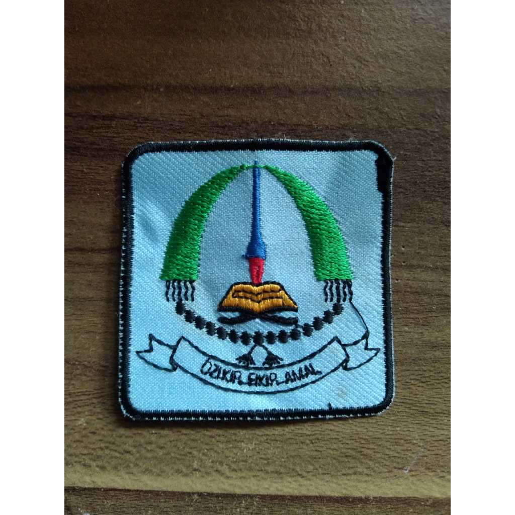 BORDIR LOGO CUSTOM SENDIRI SESUAI UKURAN & LOGO SENDIRI