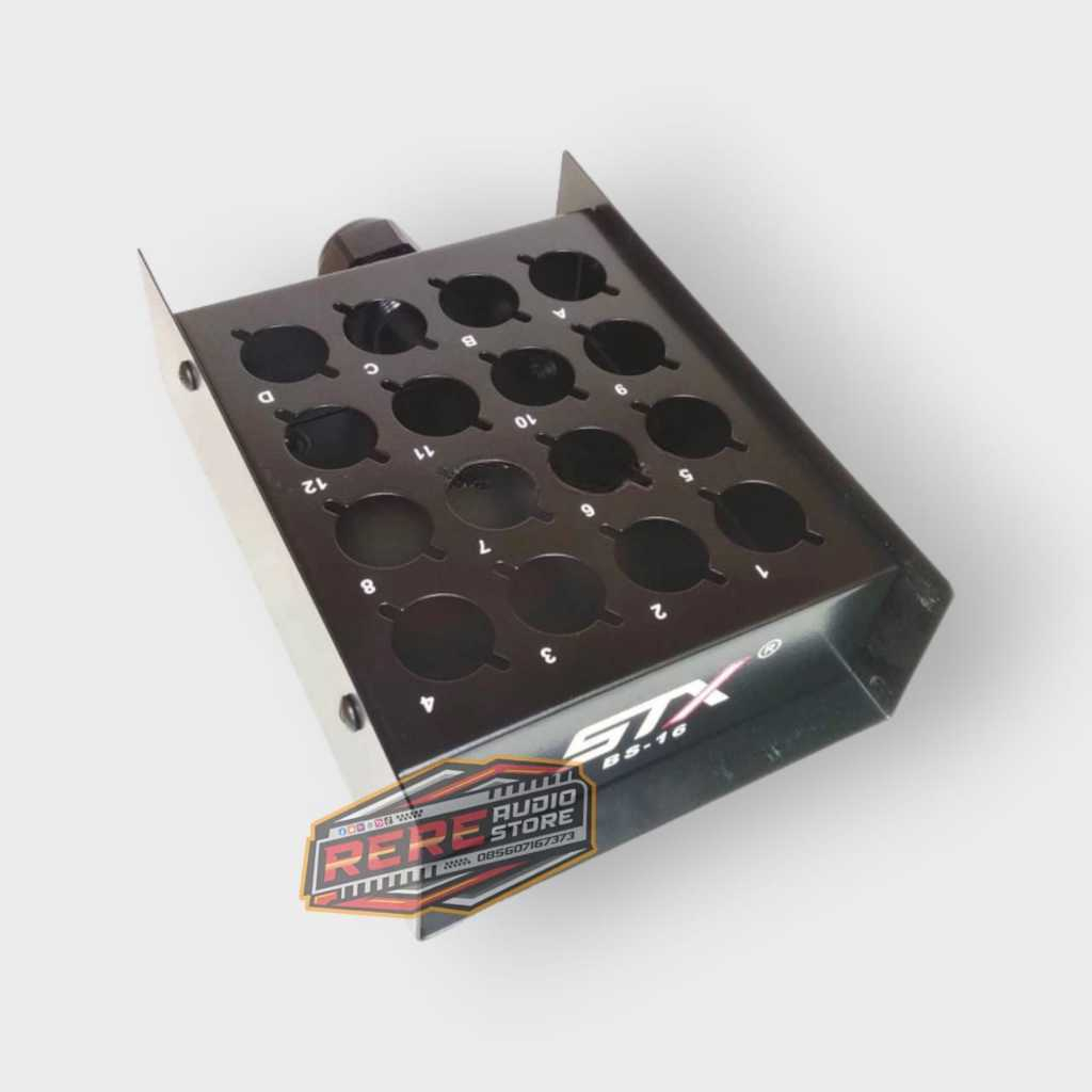 Box Snake 16 Channel Kosong BS-16 Merk STX / Bok Kabel Snake STX BS 16