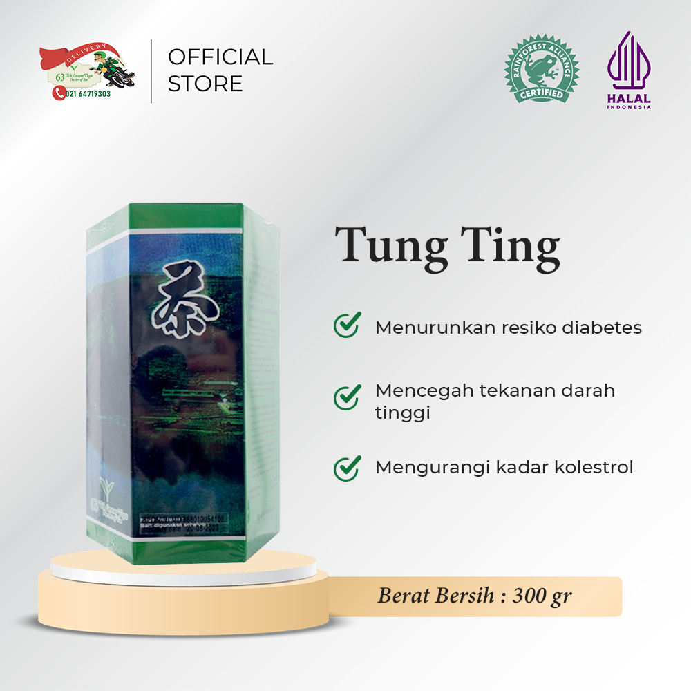 

Teh 63 Tung Ting Tea 300 gr