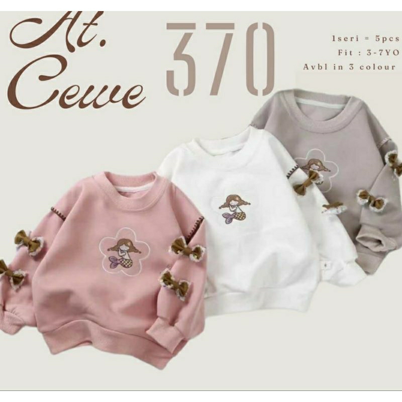 Baju lengan panjang anak / Kaos Lengan Panjang anak / BAJU KUROMI ANAK CEWEK / kaos putih kaos pink 