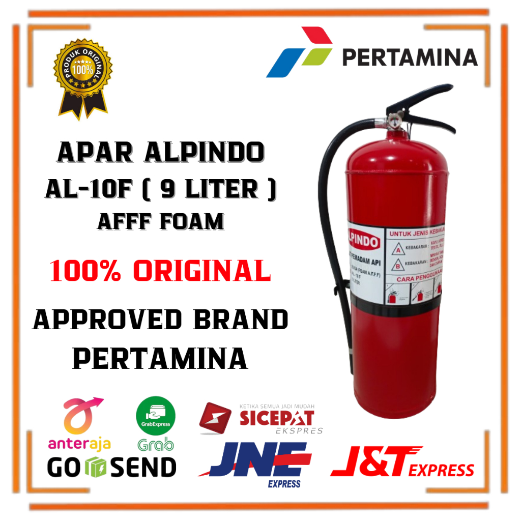 TABUNG APAR 9 KG AFFF FOAM MEREK ALPINDO