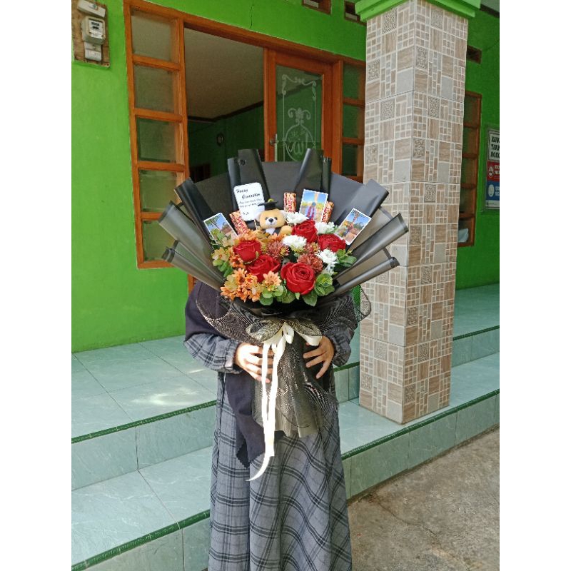 BUKET WISUDA | BUKET BUNGA |BUKET FOTO