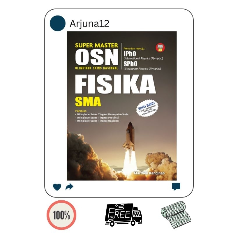 

Buku Yrama Widya - Super Master OSN Fisika SMA