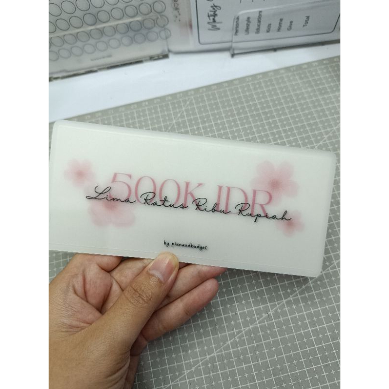 

[Matte] Money Slip / Placeholder Cherry Blossom Laminasi Matee