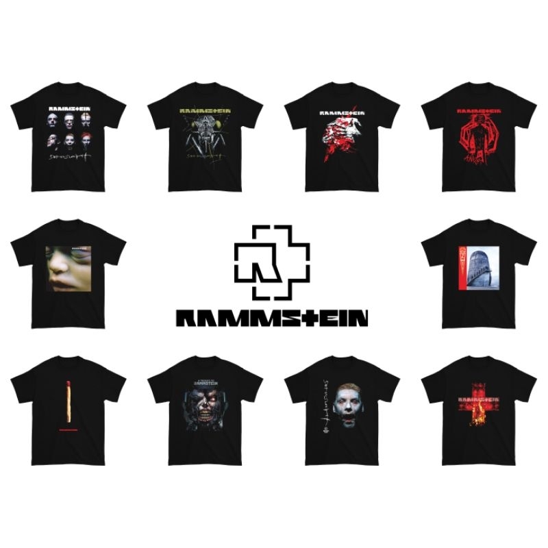 Kaos Rammstein Band Music Vintage / Baju Rammstein Band Musik / Kaos Band Rammstein / Baju Band Ramm
