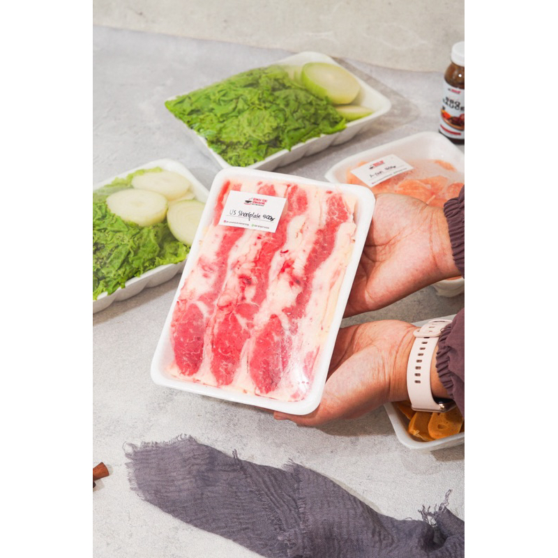 

US Shortplate Slice Beef / Daging Slice Yoshinoya / Daging slice berlemak