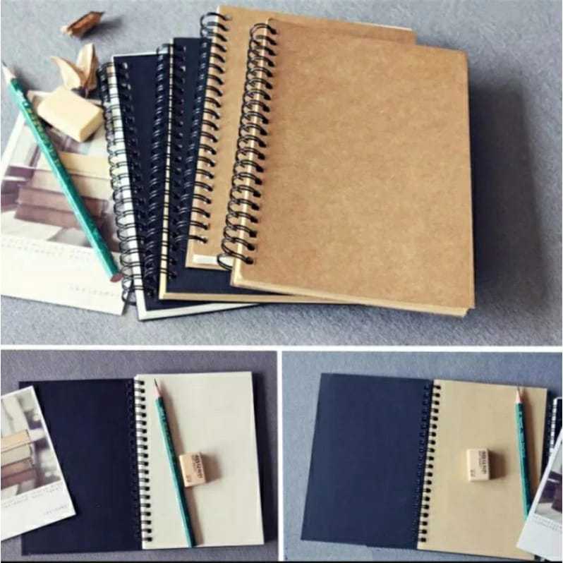 

SKETCHBOOK / isi 100 halaman/ BUKU SKETSA / BUKU GAMBAR A5 / SKETCH BOOK PAPER / COVER VINTAGE