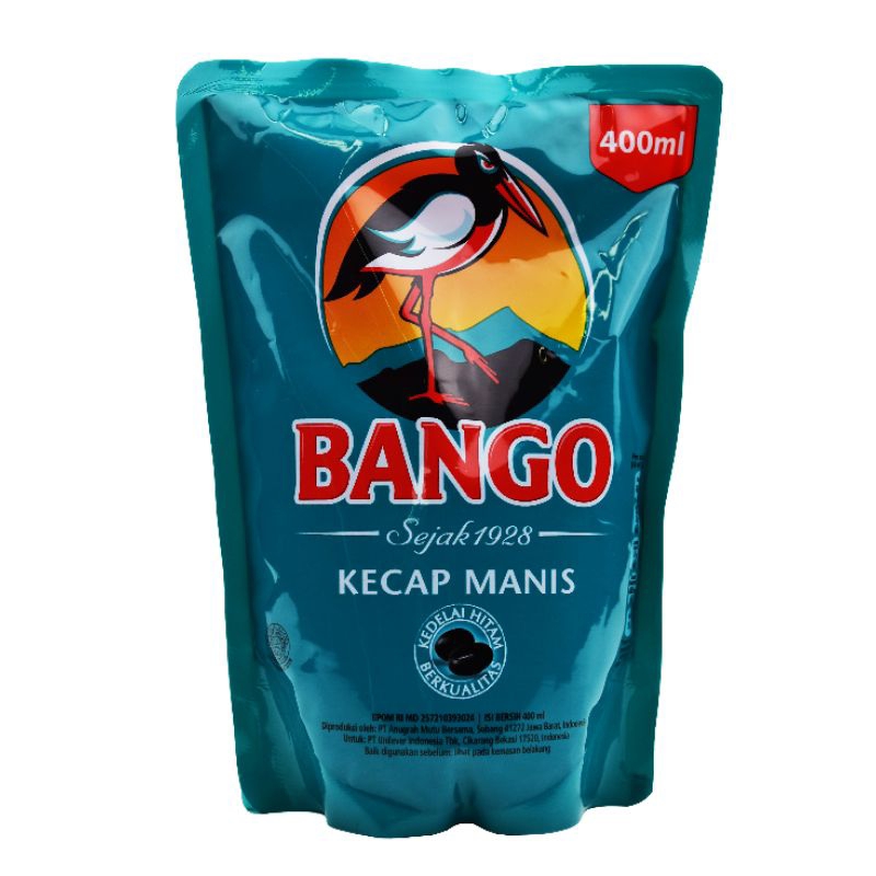 

Kecap manis bango reffil 400ml