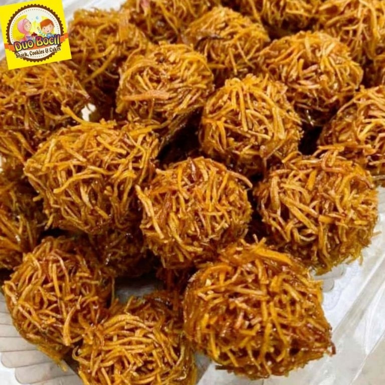 

ART Q6P Kremes Ubi Manis isi 42 pcs Gula Jawa Duo Bocil Snack
