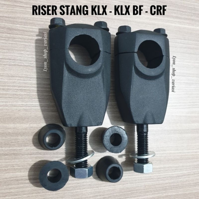 raiser riser stang fatbar klx crf cb150 r clem setang fatbar plus karet
