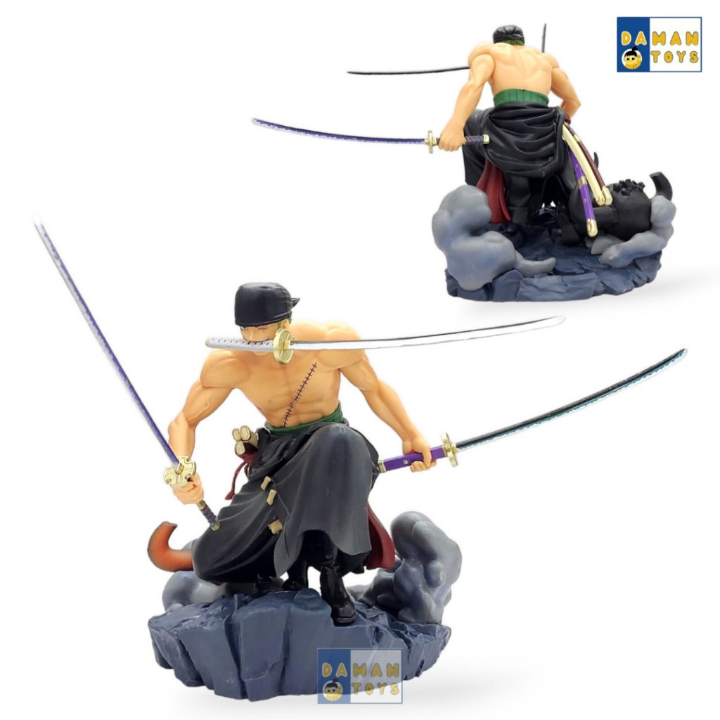 Action Figure Zoro Enma One Piece Luffy Pajangan Koleksi Patung