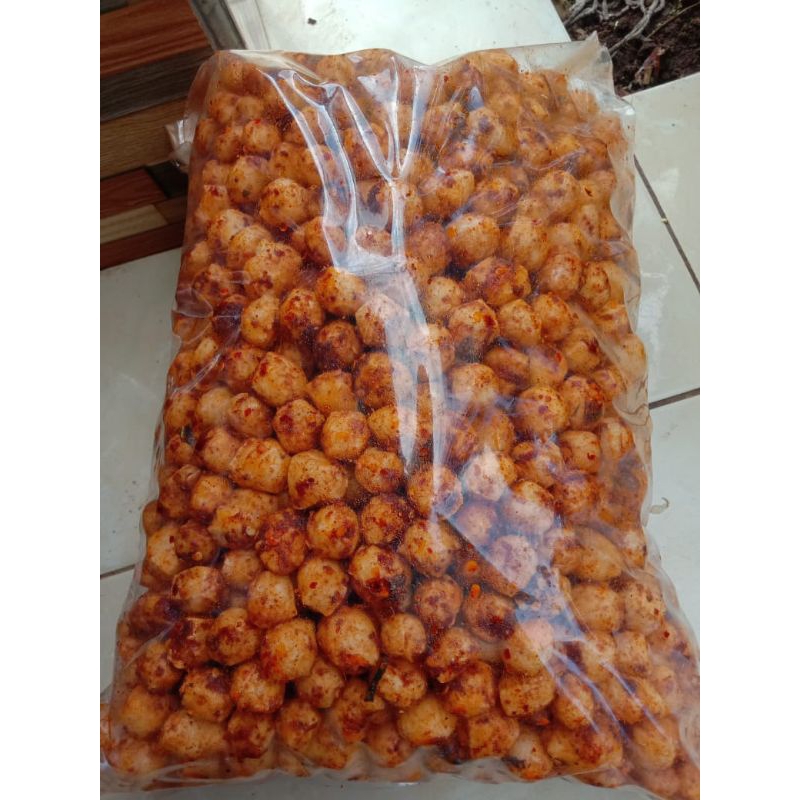 

Cimol Kering Crispy Pedas Daun Jeruk 250gram