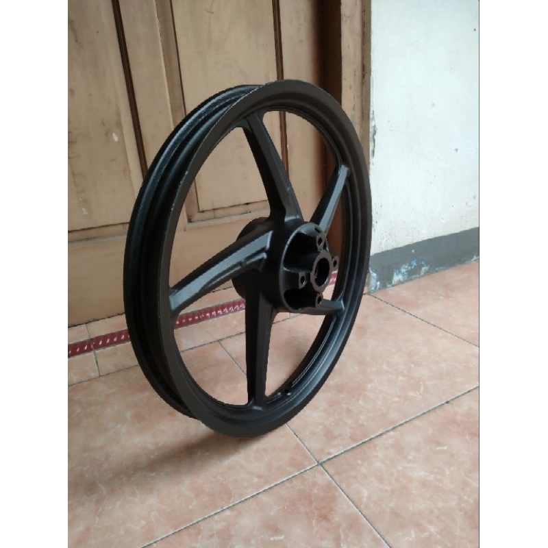 Velg resing supra x 125 cakram double disk belakang original second