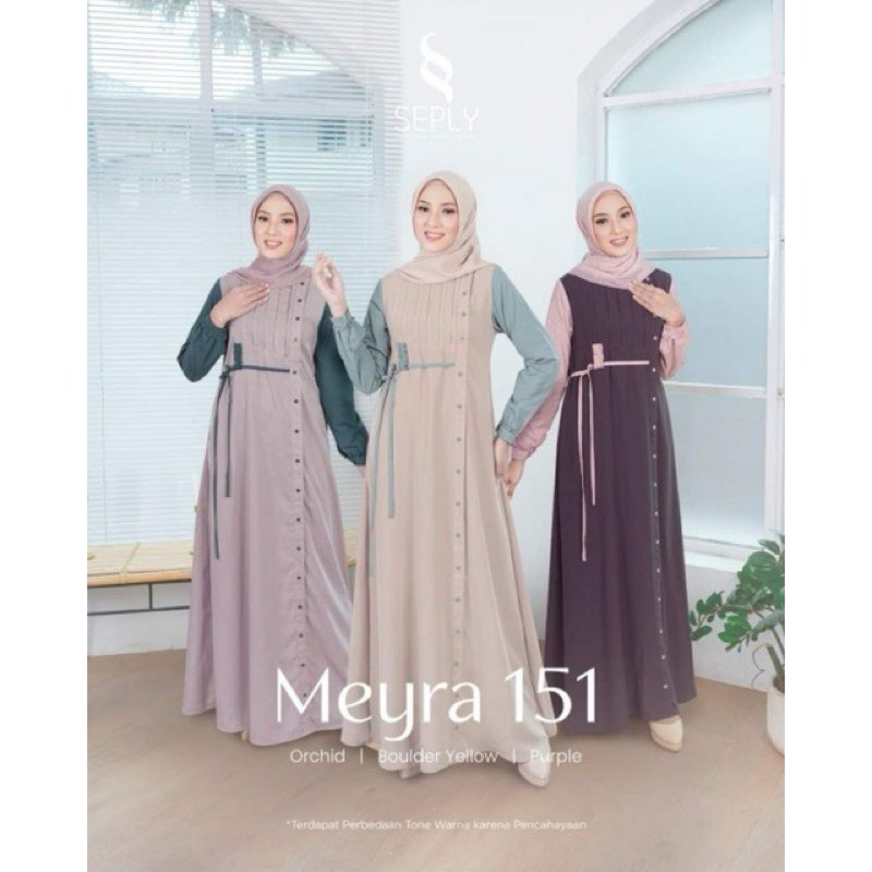 SALE 20% Gamis Meyra 151 by Seply