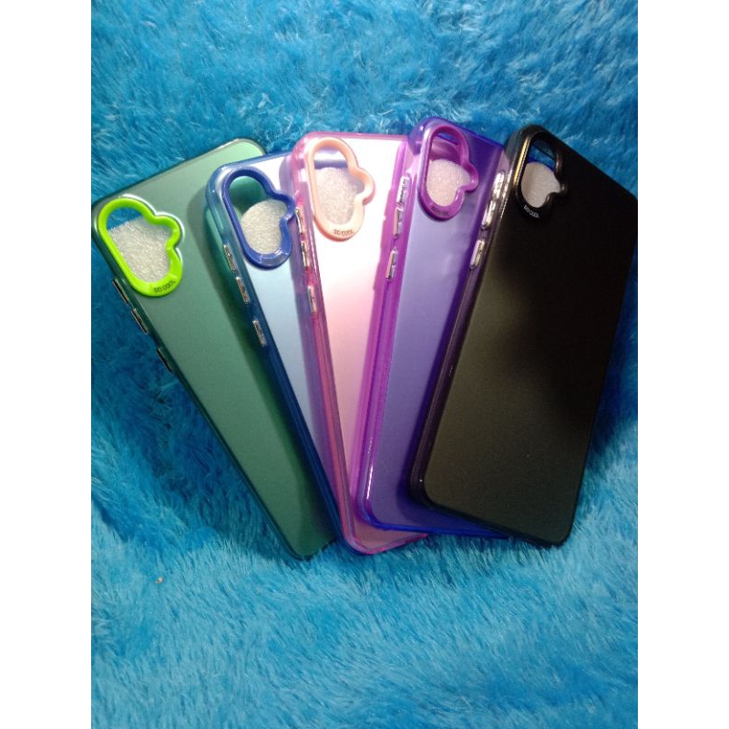 Case Hybrid IMD Matte Plate Hologram For Samsung A05 Case Hybrid IMD Matte Plate Hologram Samsung A0
