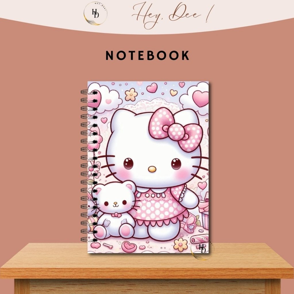 

HeyDee Notebook A5 Spiral HELLO KITTY SERIES