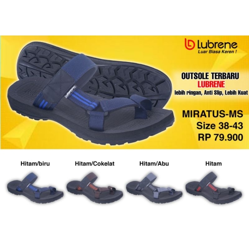 SANDAL LUBRENE GUNUNG MIRATUS/VAINER TERBARU