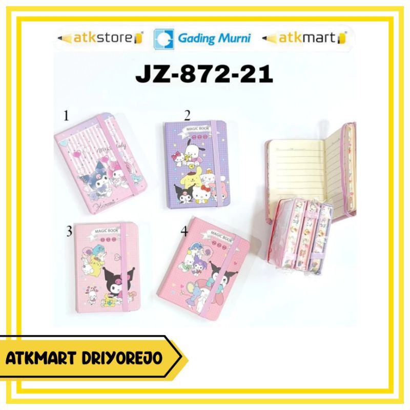 

MEMO JZ872-21 A6 80LB SR UKURAN A6 - NOTEBOOK DIARY BUKU CATATAN