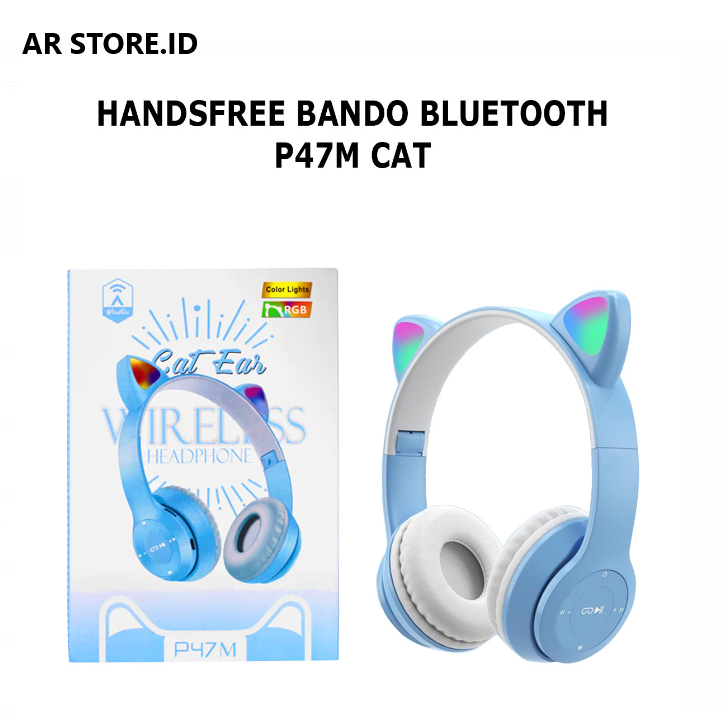 HANDSFRE BANDO BLUETOOTH KARAKTER P47 CAT /HEADSET HF BANDO BLUETOOTH KARAKTER P47 CAT
