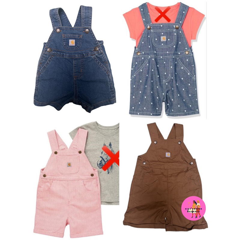 [PART 1] OVERALL BABY 3M-16Y CARHARTT