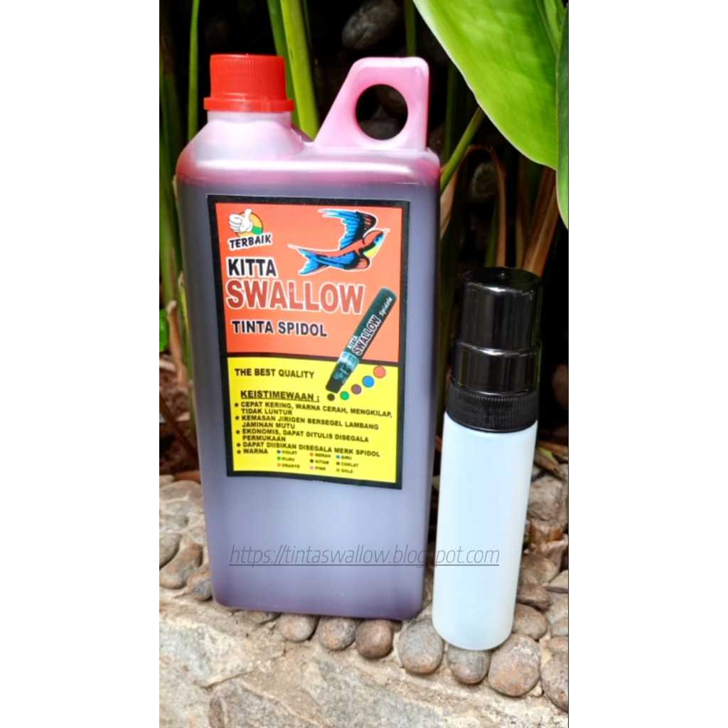 

Tinta Permanen Kitta Swallow Warna Merah