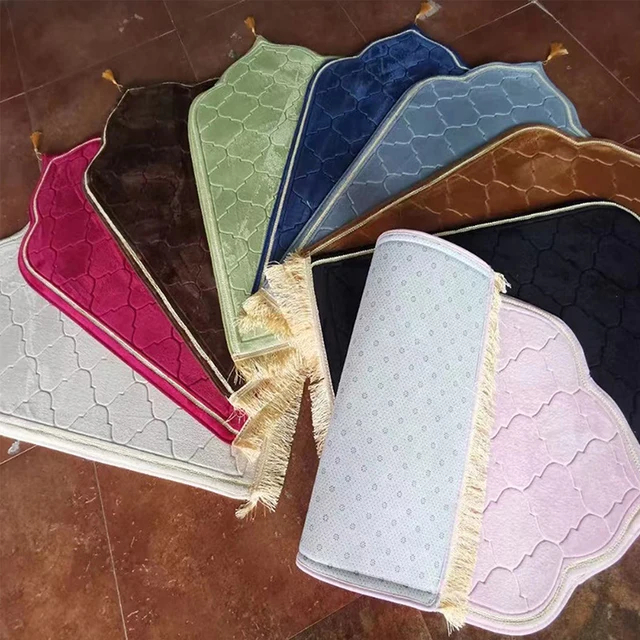 SAJADAH KUBAH TURKEY ANTI SLIP MOTIF POLOS DAN WARNA TERLENGKAP