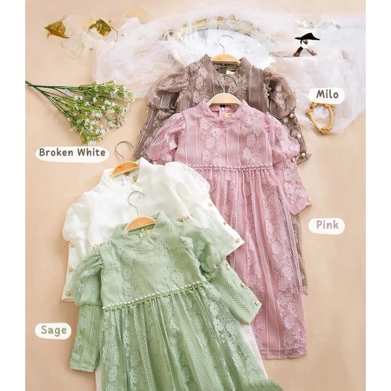Paling dicari Codel2L6x AQILA DRESS COUPLE MOM KIDS TANPA HIJAB GAMIS DRES KONDANGAN ANAK USAI 6 BUL
