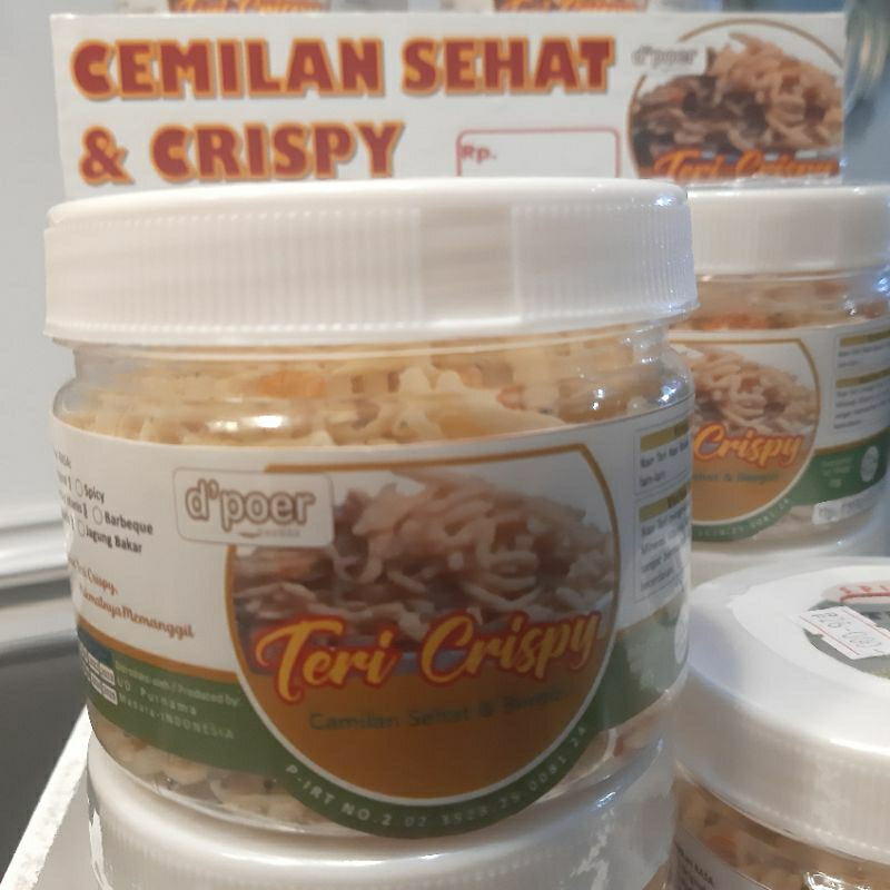 

TERI CRISPY CEMILAN SEHAT KRISPI BERGIZI