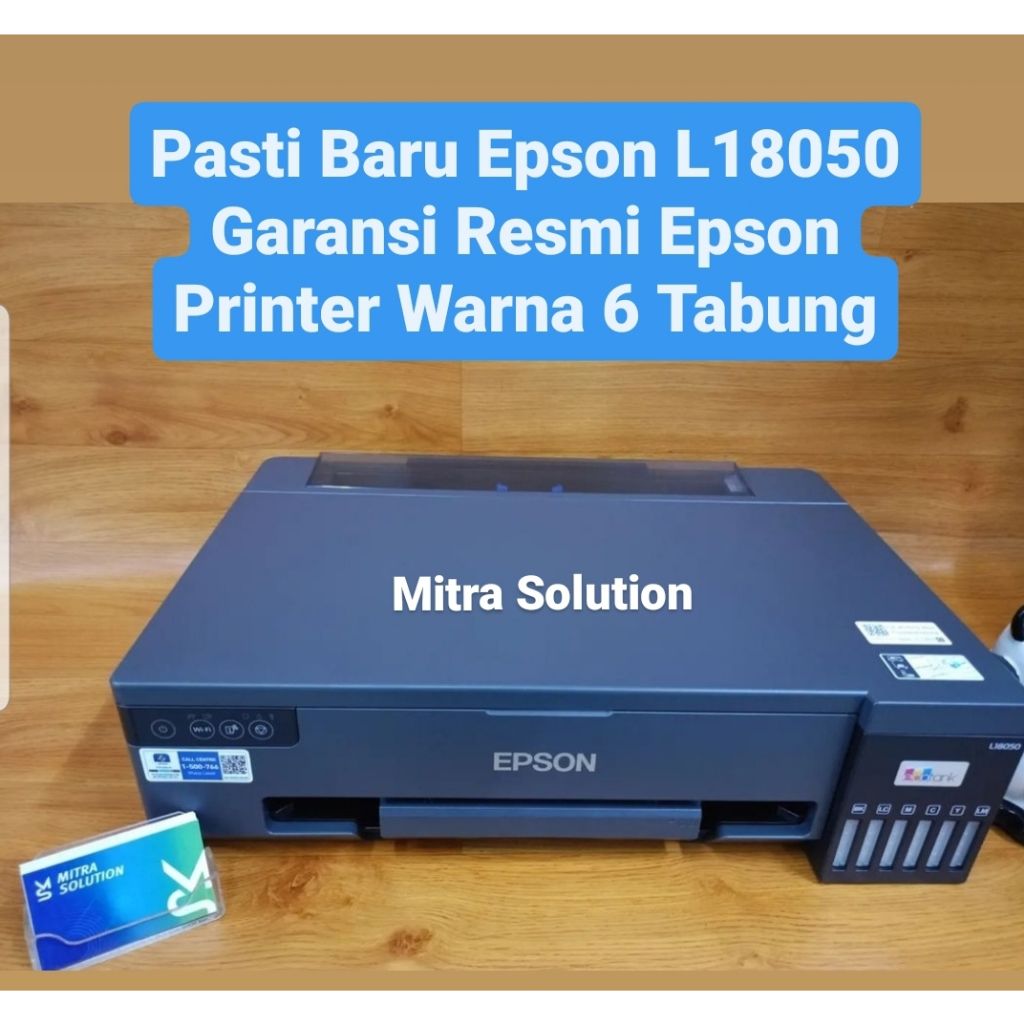 Printer Epson L1800 photo ink tank A3+ (6color) / L 1800 L-1800 Epson Warna Tabung L18050 L 18050 L-