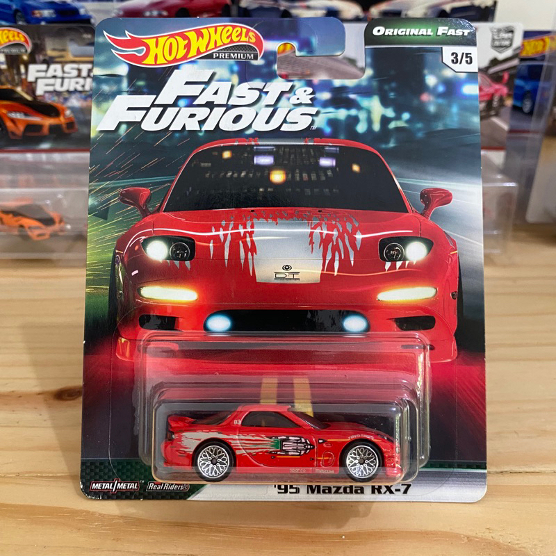 Hotwheels Mazda RX7 Original Fast Fast Furious